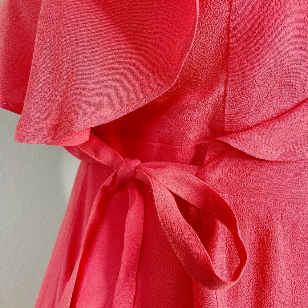 Cupcakes and Cashmere Morena Ruffle Wrap Dress - Picture 7 of 12